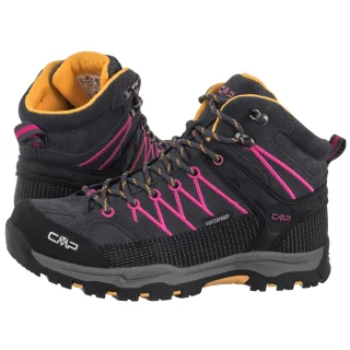 Buty Trekkingowe CMP Kids Rigel Mid Trekking Shoe Wp 3Q12944J 54UE Antracite/Bouganville
