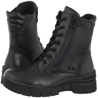 Botki Caprice Czarne 9-26235-41 022 Black Nappa 