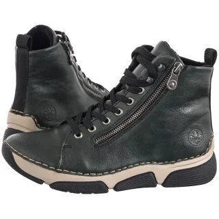 Trzewiki Rieker Zielone 45920-54 Green