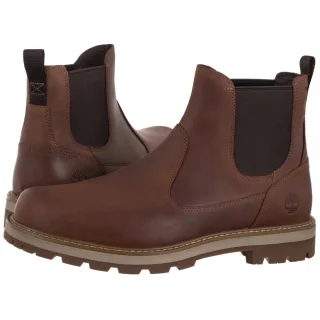 Sztyblety Timberland Britton Road Mid Chelsea Boot Rust Full Grain 0A6A4W EM6