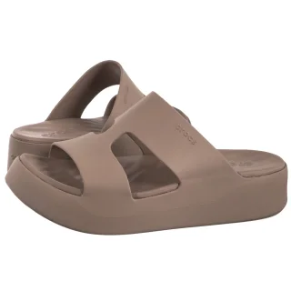 Klapki Crocs Getaway Platform H-Strap Latte 209409-2Q9
