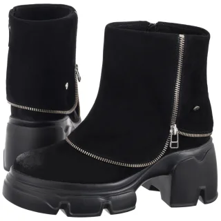 Botki Maciejka Czarne 07145-01/00-8