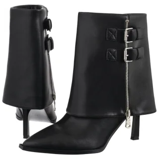 Botki Venezia Czarne V408-00273-01BLA