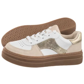 Sneakersy Nepeke Edib Marfim/Bco/Dourado/Marfim