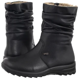 Śniegowce Rieker Czarne Z7171-02 Black