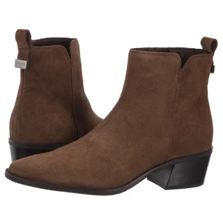 Botki Ryłko Brązowe 4VVL7___ _2TA