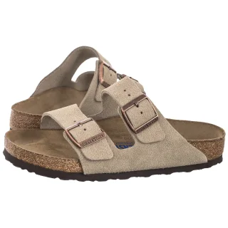 Klapki Birkenstock Arizona BS Soft Footbed Taupe 0951301
