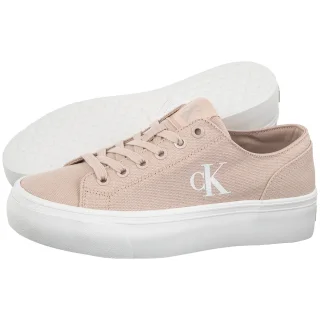 Tenisówki Calvin Klein Vulc Flatform Low Cv Mg Whisper Pink YW0YW01763 ABJ