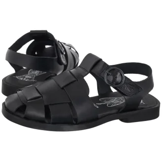 Sandały FLY London Ared437fly Bridle Black P145437000