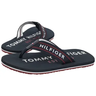Japonki Tommy Hilfiger Sporty Hilfiger Beach Sandal Desert Sky FM0FM05805 DW5