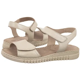 Sandały Caprice Perłowe 9-28103-44 119 Pearl Nappa