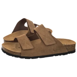 Klapki Pepe Jeans Bio Antique M Nut Brown PMS800003 877