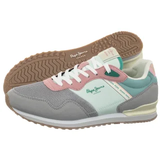 Sneakersy Pepe Jeans London Bubble G Grey Dawn Grey PGS400015 919