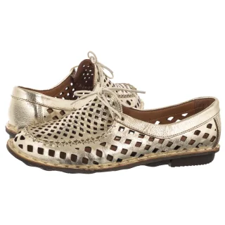 Półbuty Artiker Złote 58C3501