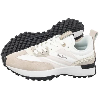 Sneakersy Pepe Jeans Lucky Print White PLS60005 800 