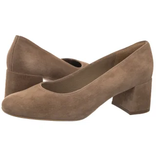 Czółenka Ryłko Jasnobrązowe D5200___ _6TW