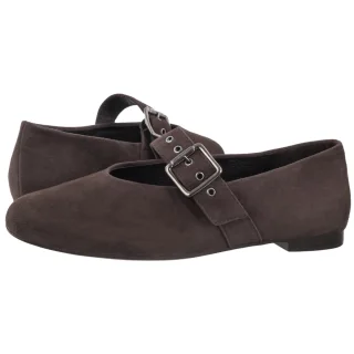 Baleriny Ryłko Brązowe 0UNP1___ _3FV