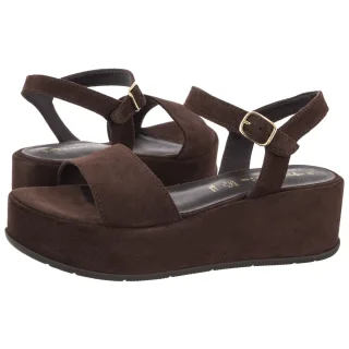 Sandały Tamaris Brązowe 1-28020-42 347 Mocca Suede