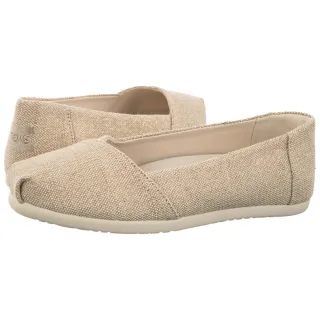 Espadryle Toms Alpargata Ballet Champagne Tonal Sparkle Woven 10023042