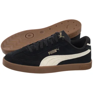 Sneakersy Puma Club II Era Suede Puma Black-Alpine Snow-Gum 400717-01