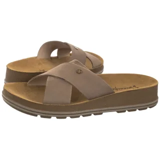 Klapki Maciejka Beżowe P7504-04/00-0