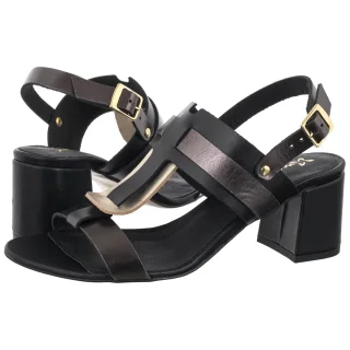 Sandały Maciejka Czarne 07022-01/00-0