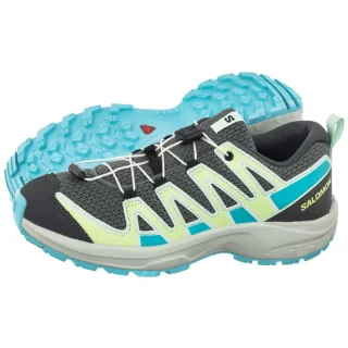 Buty Trekkingowe Salomon XA Pro V8 J North Atlantic/Metal/Blue Curacao 4478572