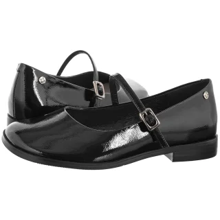 Półbuty Maciejka Czarne Lakierowane K7518-01/00-1