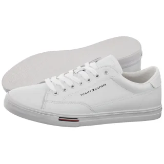 Buty Tommy Hilfiger Vulc Core Rwb Long Lace Lth White FM0FM05814 YBS