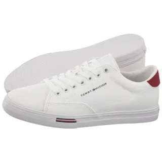 Tenisówki Tommy Hilfiger Vulc Core Rwb Long Lace Cvs White FM0FM05813 YBS 