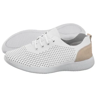 Półbuty Artiker Białe 58C0152