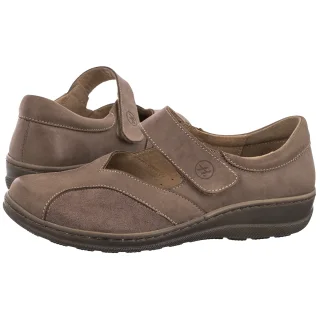 Półbuty Helios Beżowe 425S 02.0002