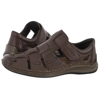 Półbuty Rieker Brązowe 05281-25 Brown