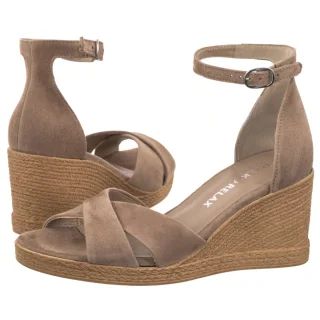 Sandały Ryłko Beżowe 6TBP2_U_ _4RG