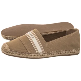 Espadryle Tommy Hilfiger Hilfiger Webbing Espadrille Safari Canvas FW0FW09334 RBC
