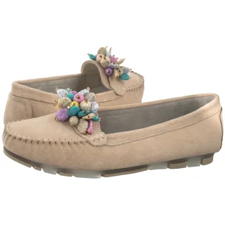 Mokasyny Filippo Beżowe DP7809/26 BE