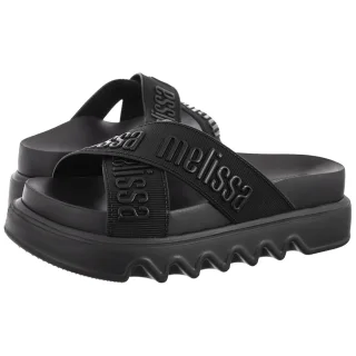 Klapki Melissa Cross M Lover Platform 37368/BN653 Black
