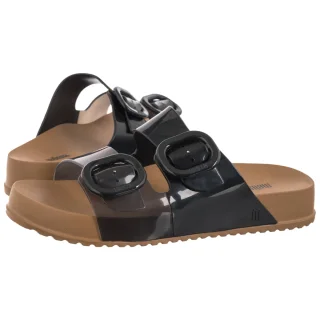 Klapki Melissa Cozy Slide AD 33913/BQ336 Brown/Black
