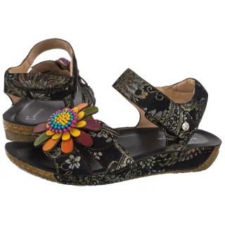 Sandały Maciejka Czarne K7418-01/00-1