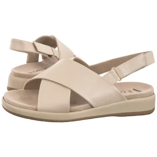 Sandały Caprice Beżowe 9-28208-44 140 Cream Perlato