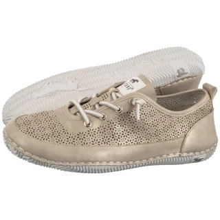 Półbuty Mustang Kremowe 26M004200700