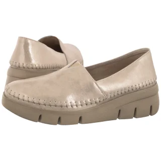 Mokasyny Filippo Złote DP6161/26 GO