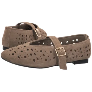 Baleriny Filippo Beżowe DP7875/26 BE