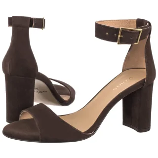 Sandały Wojas Brązowe 76246-82