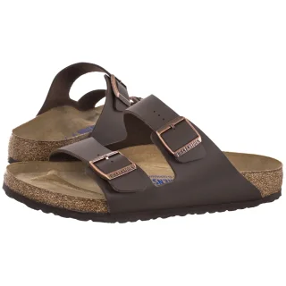 Klapki Birkenstock Arizona BS Soft Footbed Dark Brown 0451161