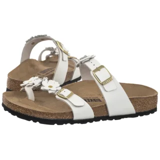 Japonki Birkenstock Mayari Flower Embellishment White 1032060