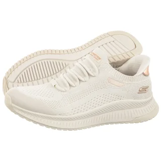 Buty Sportowe Skechers Bobs Squad 4 Dire Step Slip-Ins Off White 117743/OFWT