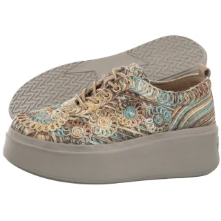 Sneakersy Filippo Pomarańczowe/Beżowe DP7799/26 OR