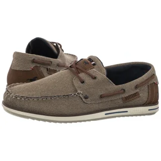 Mokasyny Mustang Szare 26M0051001