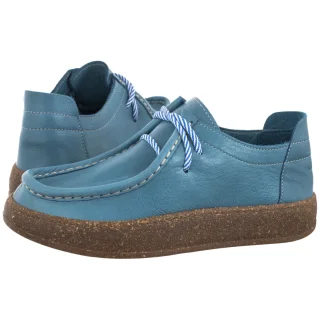 Mokasyny Nepeke Edita Blue Jeans Leather